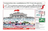 Composition des candidatures PCF-Front de gaucheherault.pcf.fr/sites/default/files/684_communistes.pdfEN CAMPAGNE #LEGISLATIVES2017 684- Supplément à l’Humanité du 7 juin 2017