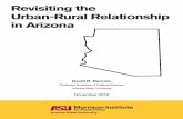 Revisiting the Urban-Rural Relationship in Arizona · 2020. 1. 1. · Urban-Rural Relationship in Arizona David R. Berman Professor Emeritus of Political Science Arizona State University