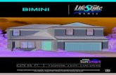 BIMINI - Lifestyle Homes · Family Room 9’-11” x 15’-5” Nook 11’-0” x 8’-1” Living Room 17’-0” x 21’-6” Bonus Room 21’-5” x 13’-9” Laundry Entry Dining
