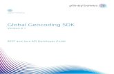 Global Geocoding SDK - Pitney Bowes...The Global Geocoding SDK allows you to develop and deploy geocoding desktop, mobile or Web applications that are capable of delivering location