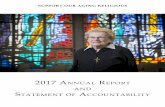 SUPPORT OUR AGING RELIGIOUSsoar-usa.org/wp-content/uploads/2015/12/SOAR_STATEMENT...Support Our Aging Religious, Inc. (SOAR!) Statement of Accountability July 1, 2016 - June 30, 2017