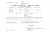 New SUPPLEMENT TO CERTIFICATE - GOV UK · 2014. 10. 17. · SUPPLEMENT TO CERTIFICATE Series S030 Revision 2 Certificate No. Supplement No. Certificate No. Supplement No. 1918/74*