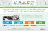 Join the success of Multimodal - Amazon Web Services...Multimodal offers a compelling range of sponsorship and exhibiting opportunities to enable influence of its high calibre visitors,