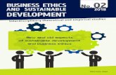 BUSINESS ETHICS 02 AND SUSTAINABLE DEVELOPMENT · 2019. 3. 1. · Business Ethics and Sustainable Development Interdisciplinary theoretical and empirical studies No. 2 New and old