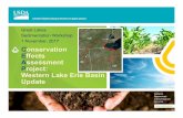 Conservation Effects Assessment Project: Western Lake ......• Average phosphorus to Lake Erie • 2012: 41% lower than if no conservation was in place • 2012: 3% lower than 2003-06