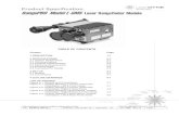 Product Specification Model L-GM5 Laser Rangefinder Module · 2020. 8. 19. · Model L-GM5 Laser Rangefinder Module 1 DESCRIPTION The RangePRO Model L-GM5 laser rangefinder system