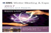 Winter Meeting & Expo...1 2017 Honors and Awards Winter Meeting & Expo October 29-November 2, 2017 Washington, D.C. Marriott Wardman Park Generations in Collaboration: Building for