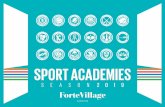 1-esec-fv depliant SPORT ACADEMY · NETBALL ACADEMY Technical Partner If you like fast sports and if you have a great team spirit, then our netball course is perfect for you. A variation