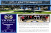 IDAHO POST DASHBOARD · 2020. 7. 30. · Innovate Engage Transform Excel Overview Pg. 1 Metrics Pg. 2 Metrics Pg. 3 News Pg. 4 Idaho Peace Officer Standards and Training (POST) ensures
