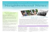 Fourth and Gill Neighborhood News · 2011. 9. 4. · 2 FOURTH AND GILL NEIGHBORHOOD NEWS SUMMER 2011 Neighborhood Center - Update By William O. Well neighbors we've been busy these