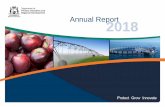 Annual Report 2018 Annual Rep… · us through Translating and Interpreting Service (TIS) National on 131 450. ... fish health labs at Watermans Bay Ran effective ... We have also