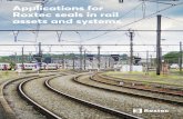 Applications for Roxtec seals in rail assets and systems...Conduit plugs Cap the ends of ducts and rigid metallic or flexible non-metallic conduits with our solutions during construction