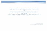 CONSULTATION SUMMARY REPORT ON PROPOSED REVISIONS … · 2016. 10. 25. · This summary report provides a summary of consultation activities undertaken for the June 2015 proposed