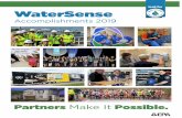 WaterSense Accomplishments 2019 · 2020. 7. 2. · Standard, Part of LIXIL Delta Faucet ... For example, a case study . released a Federal Register . described how a California golf