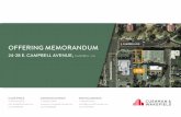E. CAMPBELL AVE. OFFERING MEMORANDUM · 2017. 11. 14. · Cushman & Wakefield Commercial Real Estate Services, Inc., dba Cushman & Wakefield has been engaged as exclusive advisors