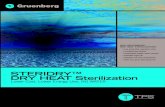 New STERIDRY™ DRY HEAT Sterilization · 2018. 8. 1. · Green operation with lower total energy consumption Lower total cost of ownership Flexible installation options Flexible