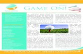 June 2013 Game On!...1555 Palm Beach Lakes Blvd., Suite 930 • West Palm Beach, FL 33401 • 561.233.3180 • 561.233.3125 Game On! June 2013 In this Issue • PGA GolfPass Tees Off