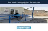 Iraq - 2017...Handicap International –Technical Unit (IRAQ 2017) 8 GENERAL ACCESIBILITY GUIDELINES . General Ramp Configuration: There are three design options: 1) Straight run 2)