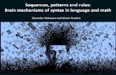 Sequences, patterns and rules: Brain mechanisms of syntax in ... Challenges in...Jabberwocky sentences-45 33 -6 -51 30 6-48 15 -27 -54 -12 -12 -48 -45 3-45 -66 24 Larger structures