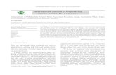 International Journal of Engineering · analyzed using XRF and XRD. 2. 2. Adsorption Studies The adsorption studies of the malachite green onto activated Ntezi bentonite (NB1.5) was