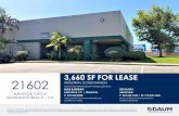 3,660 SF FOR LEASE...HUNTINGTON BEACH | CA 21602 Although all information is furnished regarding for sale, rental or financing is from sources deemed reliable, such information has