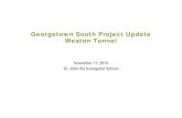 Georgetown South Project Update Weston Tunnel...• Relocation of Weston GO Station – in 2011 • Construction of the lowered corridor portion: summer 2011 – GO trains shift to