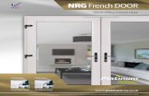 NRG French DOOR...NRG French DOOR70mm PVCu French Door Chamfered bead STANDARD OPTIONAL Sculptured bead In our ongoing quest to provide the highest quality products for our customers,