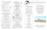 Masses - INTENTIONS - Messes Our Collections Paroisse de la … · 2019. 1. 28. · Haitian brothers and sisters. Call 519-972-3374. Marriage at Immaculate Heart Parish, Windsor,