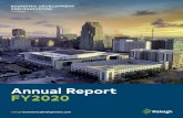 Annual Report FY2020...Annual Report FY2020 raleigheconomicdevelopment.com ECONOMIC DEVELOPMENT AND INNOVATION TABLE OF CONTENTS Introduction 03 Small Minority & Women-Owned Business