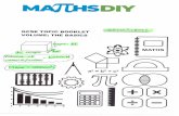 MathsDIY - Epic Maths GCSE & A-Level Revision Resources · cv&ES Diagram not drawn to scale Find, by counting the cubes, the volume or the shape and state the units of your answer.
