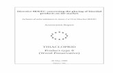 THIACLOPRID Product-type 8 (Wood Preservative)dissemination.echa.europa.eu/Biocides/ActiveSubstances/... · 2015. 12. 17. · Thiacloprid Product-type 8 30th May 2008 4 1. STATEMENT
