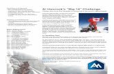 Al Hancock’s “Big 14” Challenge · 2018. 9. 22. · Select climbing resume 2017 - Lhotse, Nepal 2016 - Mount Khuiten, Mongolia 2015 - Annapurna, Nepal no summit, bad weather
