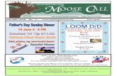 VOLUME LXVIII No. 2 June 2016yubacitymoose.com/files/June_2016_Moose_Call_e-mail.pdfVOLUME LXVIII No. 2 June 2016 WANT TO GET YOUR MOOSE CALL EARLY AND IN COLOR?? Email us your information