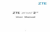 User ManualZTE official website (at ) for more information on self-service and supported product models. Information on the website takes precedence. Disclaimer ZTE Corporation expressly