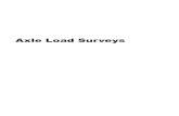 Axle Load Surveys - Statens vegvesen · 2014. 3. 5. · Chp. 7 Guideline for Axle Load Surveys - Roads Department 3 ROADS DEPARTMENT Under the policy direction of the Ministry of