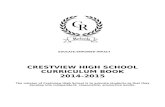 Crestview Local School District Curriculum Ha…  · Web viewEDUCATE-EMPOWER-IMPACT. CRESTVIEW HIGH SCHOOL. CURRICULUM BOOK. 2014-2015. The mission of Crestview High School is to