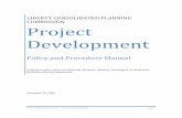 Liberty Consolidated Planning Commission Project...2012/09/30  · LCPC Project Development – Policy and Procedures page i December 30, 2009 LIBERTY CONSOLIDATED PLANNING COMMISSION