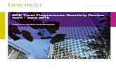 BRE Trust Programmes Quarterly Review April - June 2018...BRETrustCouncil(18)24 This report summarises the progress of the BRE Trust Programme during April – June 2018, including