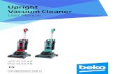 Upright Vacuum Cleaner - Microsoft · Upright Vacuum Cleaner / User Manual 13 / EN 4 Cleaning and care 2. Remove the seperator. 3. Remove the motor and sponge filter from the separator.
