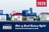 Small businesses support an estimated - Florida SBDC Networkfloridasbdc.org/Reports/2020-State-of-Small... · 2 Florida is a big small business state. There are more than 2.5 million