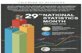 psa.gov.ph NSM...“Exploring Philippine Wonders in Numbers: Statistics Towards Sustainable Tourism Development” The country underwent a lot of changes over the years especially