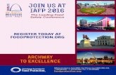 JOIN US AT IAFP 2016...JOIN US AT IAFP 2016 The Leading Food Safety Conference 6200 Aurora Avenue, Suite 200W | Des Moines, Iowa 50322-2864, USA +1 800.369.6337 | +1 515.276.3344 |