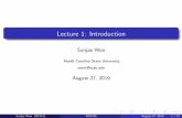 Lecture 1: Introductionecon101.wordpress.ncsu.edu/files/2019/08/ARE336_Lec1.pdf · Lecture 1: Introduction Sunjae Won North Carolina State University swon@ncsu.edu August 27, 2019