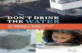 Don't D rink watEr · wells exceeded Wisconsin’s new “health advisory level” of 90 ppb, set by the Wisconsin Depart-ment of Health Services (DHS). Above that level, “DHS recommends