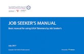 JOB SEEKER’S MANUAL · 2017. 8. 9. · 6 LVSA Job Seeker’s Manual Registering on Laureate Vocational Option 1: Use CV Builder- Using this option, you can build your resume from