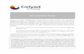 SECURITIES NOTE · 2020. 9. 13. · This Securities Note (the “Securities Note”) has been prepared by Celyad Oncology SA (the “Company” or “Celyad”) in relation to the