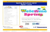 Birchmount Bluffs Neighbourhood Centre Spring Brochure ...Spring Brochure 2019 April—June 2 contact@bbnc.ca 93 Birchmount Rd (at Kingston Rd) 416 396-4310 Welcome to the spring 2019