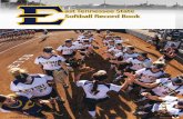 ast Tennessee State Softball Record Book · ast Tennessee State Softball Record Book ... 2004