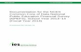 Documentation for the NCES Common Core of Data National ... · NCES 2016-302 U.S. DEPARTMENT OF EDUCATION Documentation for the NCES Common Core of Data National Public Education
