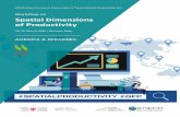 Spatial Dimensions of Productivity - OECD · 4 Workshop on Spatial Dimensions of Productivity | 28-29 March 2019, Bolzano, Italy Thursday, 28 March 2019 Day 1 Venue: Centro Trevi,